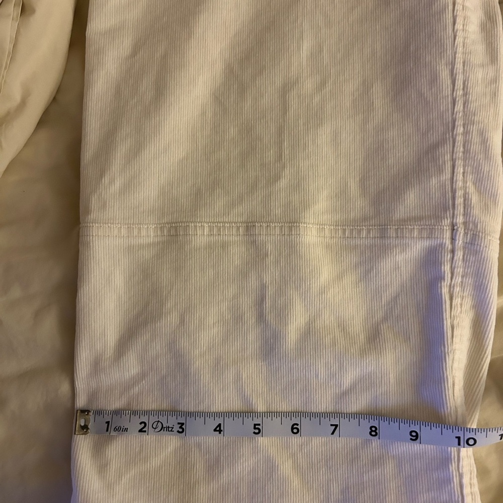 Everlane Cream Wide Leg Pants